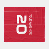 カスタムベンフィカ フリースブランケット (正面(横))