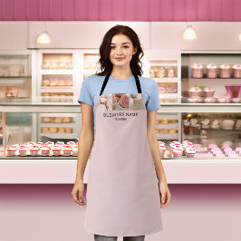 カスタムベーカリーピンク エプロン
