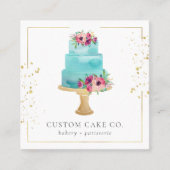 カスタムベーカリー名刺 スクエア名刺 (正面)