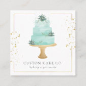 カスタムベーカリー名刺 スクエア名刺 (正面)