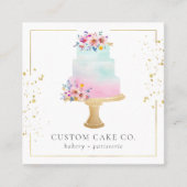 カスタムベーカリー名刺 スクエア名刺 (正面)