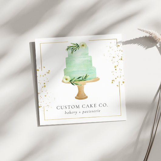 カスタムベーカリー名刺 スクエア名刺