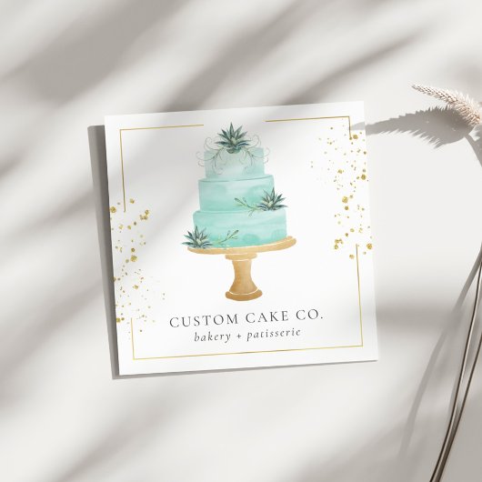 カスタムベーカリー名刺 スクエア名刺