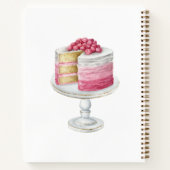 カスタムベーカーズ転がピンウィスクレシピテンプレート ノートブック (裏面)