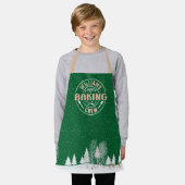 カスタムベーキングクルー、マッチングファミリーエプロン エプロン (着用した状態)