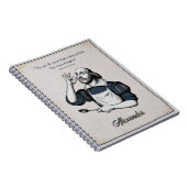 カスタムベーキングレシピシェフエレガント ノートブック (右側)