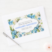 カスタムベーキング、ジャム、缶詰ラベル 長方形シール (封筒)