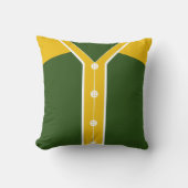 カスタムベースボールジャージーネーム&ナンバーピロー クッション (正面)