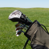 カスタムペットのブルドッグの写真パーソナライズされた ゴルフヘッドカバー (インサイチュ)