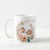 カスタムペットのマグパーソナライズされた – 犬と猫好きギフト コーヒーマグカップ (左)