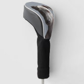 カスタムペットの写真パーソナライズされた ゴルフヘッドカバー (アングル)