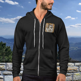 カスタムペットの家族の写パーソナライズされた真 パーカ