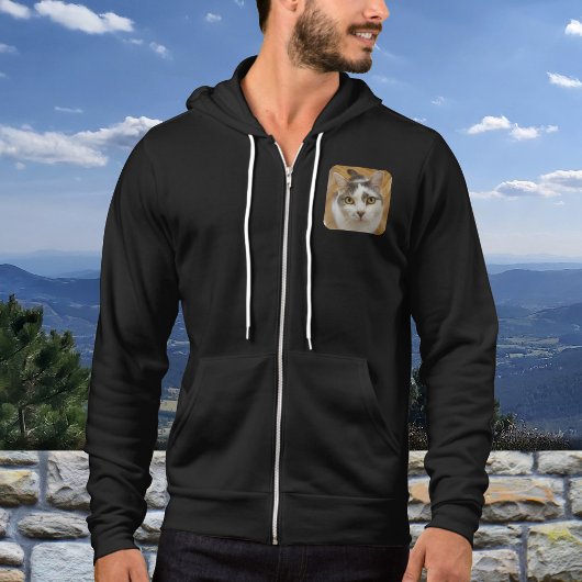 カスタムペットの家族の写パーソナライズされた真 パーカ