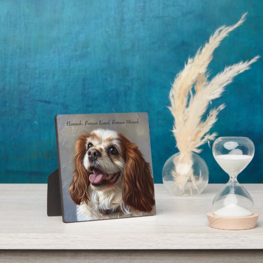 カスタムペットの損失プラークパーソナライズされた：献上品 フォトプラーク (インサイチュ)