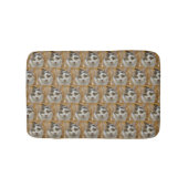 カスタムペットまたは家族の写パーソナライズされた真 バスマット (正面)