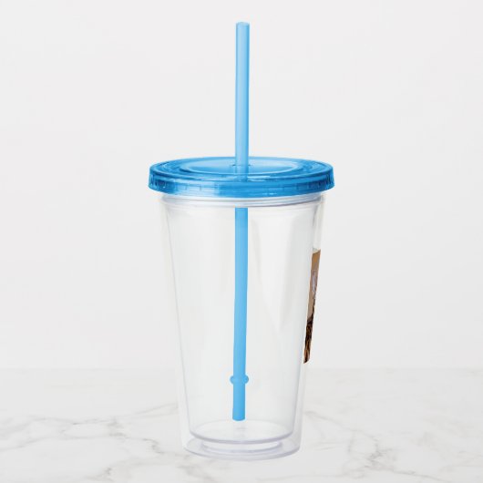 カスタムペットキャットドッグ写真ギフトパーソナライズされたアクリル アクリルタンブラー (右)