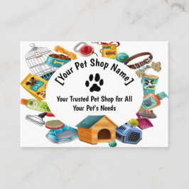 カスタムペットショップ名刺 名刺