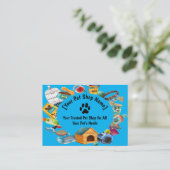 カスタムペットショップ名刺 名刺 (スタンド正面)