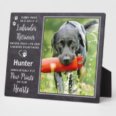 カスタムペットドッグラブラドール フォトプラーク (側面)