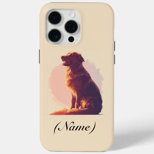 カスタムペットネームオプション Case-Mate iPhoneケース (裏面)