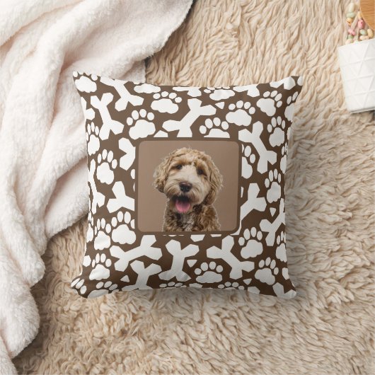 カスタムペットパーソナライズされた写真 クッション (ブランケット)