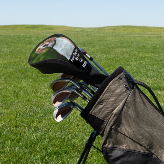 カスタムペットビーグル犬の写真パーソナライズされた ゴルフヘッドカバー (インサイチュ)