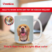 カスタムペットマグッパーソナライズされたグ/フォトコーヒーマグカップ コーヒーマグカップ