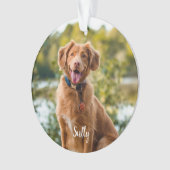 カスタムペットロス引用文ペット記念館 オーナメント (正面)