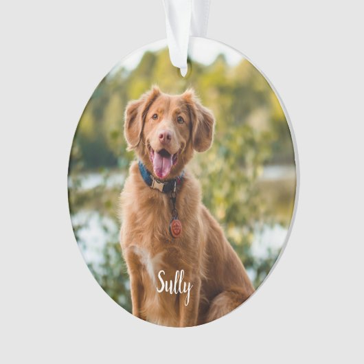 カスタムペットロス引用文ペット記念館 オーナメント (正面)