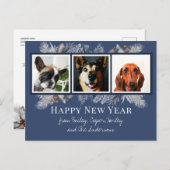 カスタムペット写真新年はがき ポストカード (正面/裏面)