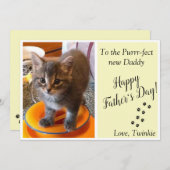 カスタムペット写真父の日 (正面/裏面)