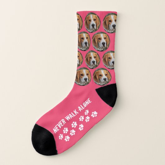 カスタムペット写真犬ソックス ソックス (左外側)
