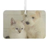 カスタムペット写真車 カーエアーフレッシュナー (裏面)