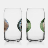 カスタムペット写真2セット ガラス缶 (左)