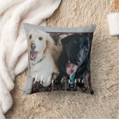 カスタムペット撮モダン影枕 クッション (ブランケット)