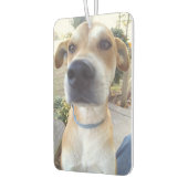 カスタムペット犬の写真 カーエアーフレッシュナー (左)