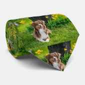 カスタムペット犬の写真 ネクタイ (ロール)