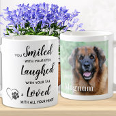 カスタムペット犬の記念撮影 コーヒーマグカップ