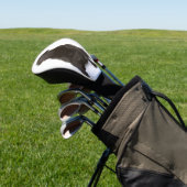 カスタムペット犬フォトブラックラブラドール ゴルフヘッドカバー (インサイチュ)