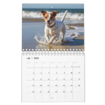 カスタムペット犬写真カレンダー