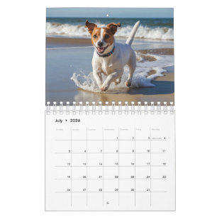 カスタムペット犬写真カレンダー カレンダー