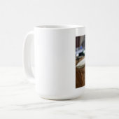 カスタムペット猫フォトコーヒーマグ コーヒーマグカップ (正面左)