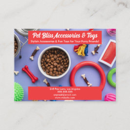 カスタムペット用品・用品名刺 名刺