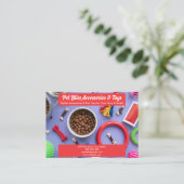 カスタムペット用品・用品名刺 名刺 (スタンド正面)