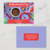 カスタムペット用品・用品名刺 名刺 (正面/裏面)