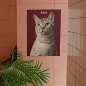 カスタムペット記念キャンバス印刷 キャンバスプリント