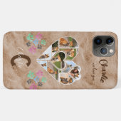 カスタムペット記念パーソナライズされた写真と引用文 Case-Mate iPhoneケース (裏面(横))