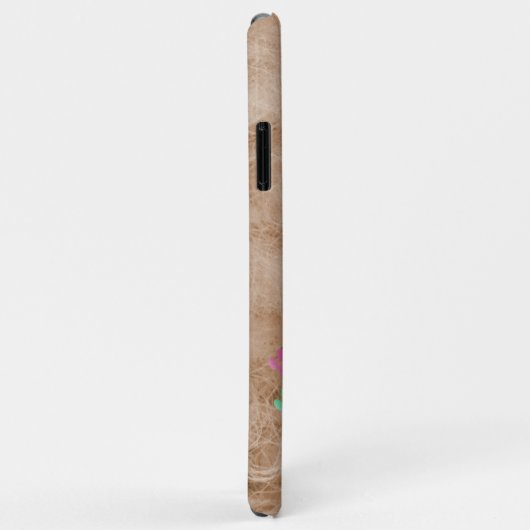 カスタムペット記念パーソナライズされた写真と引用文 Case-Mate iPhoneケース (裏面/右)