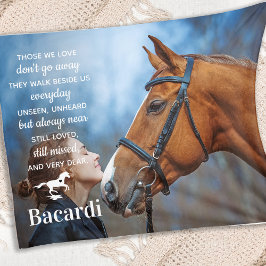 カスタムペット馬の記念撮影ウマ科の写真 フリースブランケット