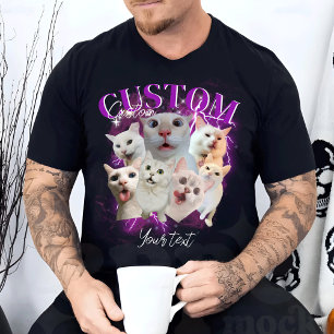 カスタムペット、レトログラフィック90年代ペット盗作Tシャツ Tシャツ